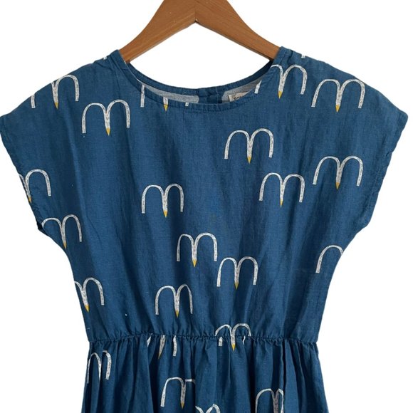 SOLD! Bobo Choses Bird Princess Seaport Dress 6-7 - Picture 9 of 12